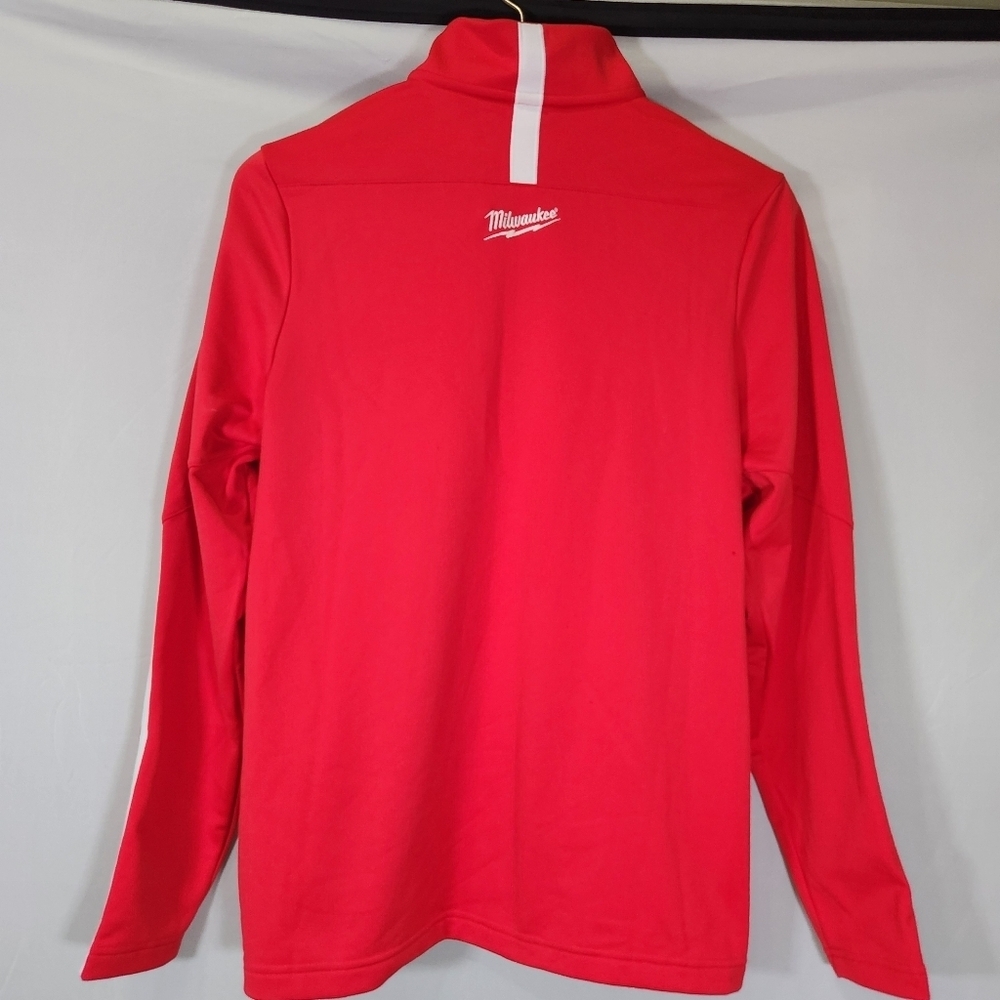 NWT Under Armour Red Athletic Lightweight Shirt Jacket - Picture 4 of 8